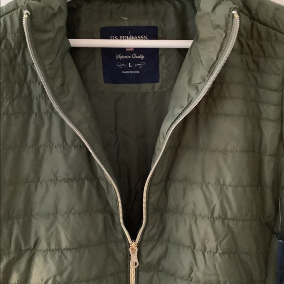Green U.S Polo. Assn winter coat - Picture 2 of 7